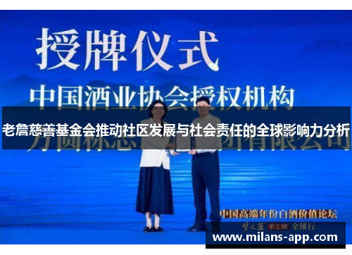 老詹慈善基金会推动社区发展与社会责任的全球影响力分析